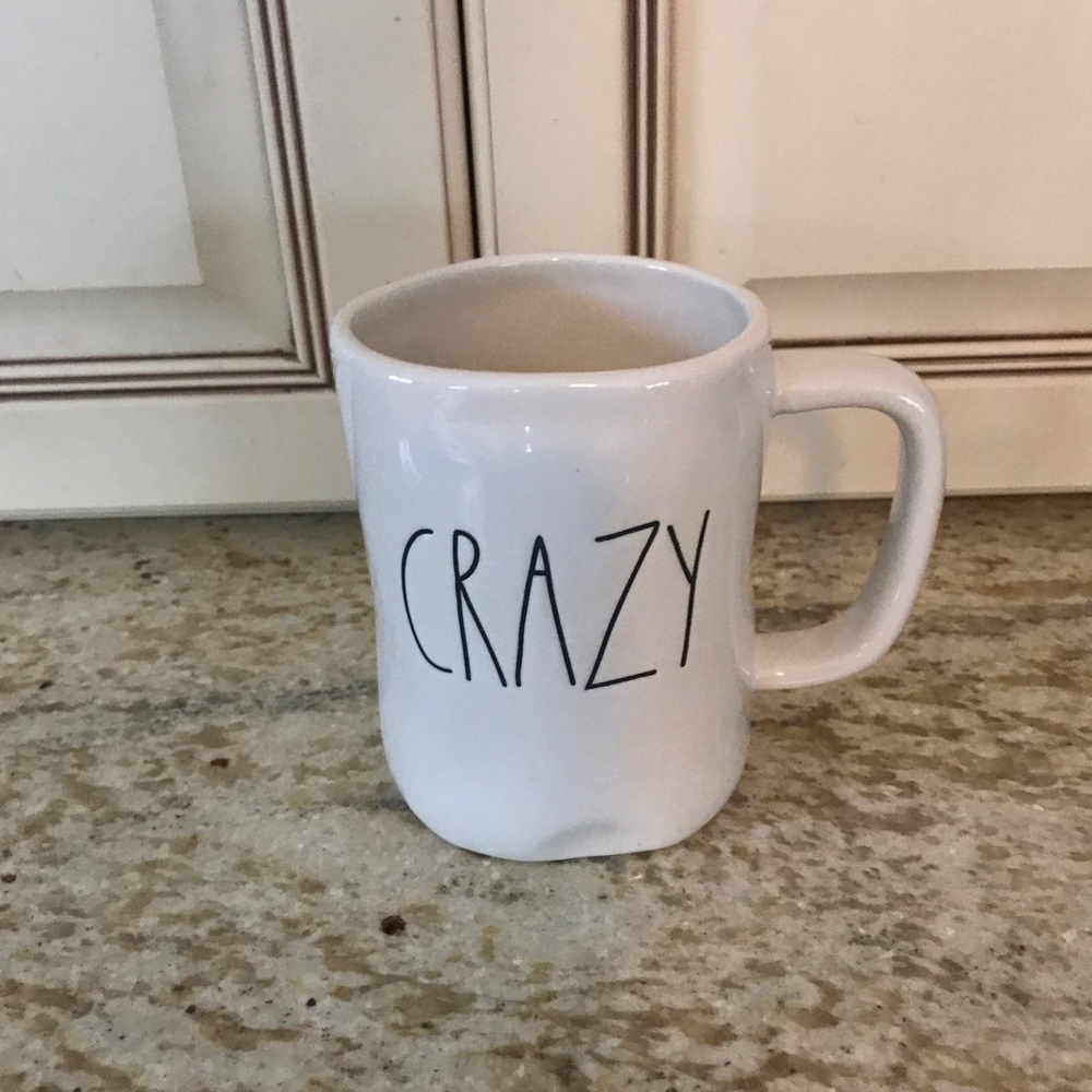 New Rae Dunn Crazy mug